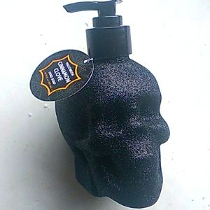 Skull glittery soap dispenser